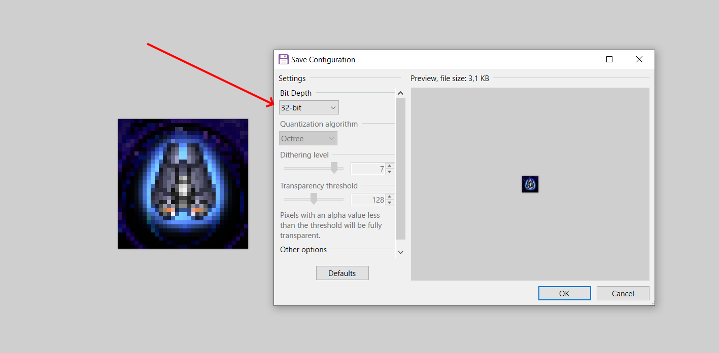 Paint.net Bit Depth